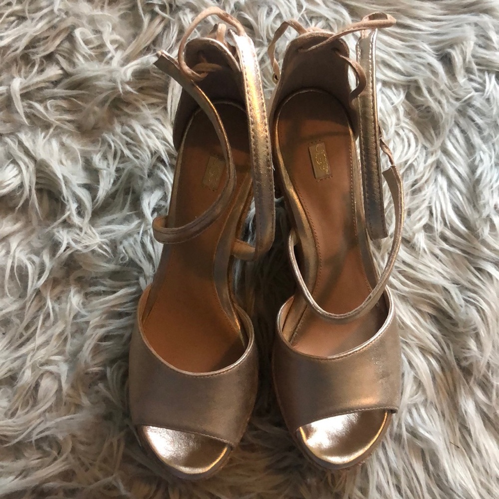 UGG wedge espadrilles
